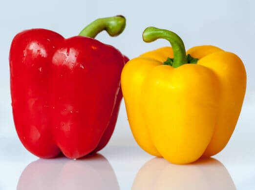 frische Paprikaschoten
